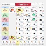 kalendar malaysia calendar jun 2024