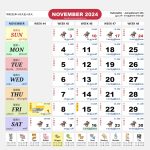 kalendar malaysia calendar nov 2024