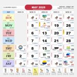 kalendar malaysia calendar may 2025