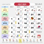 kalendar malaysia calendar jul 2025 cuti sekolah 2025/2026