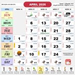 kalendar malaysia calendar apr 2026