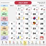 kalendar malaysia calendar jul 2026