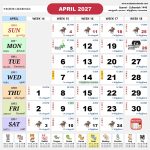 kalendar malaysia calendar apr 2027